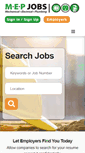 Mobile Screenshot of mepjobs.com