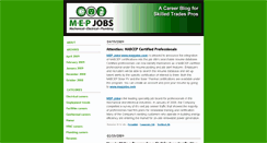 Desktop Screenshot of jsblog.mepjobs.com