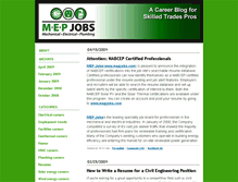 Tablet Screenshot of jsblog.mepjobs.com